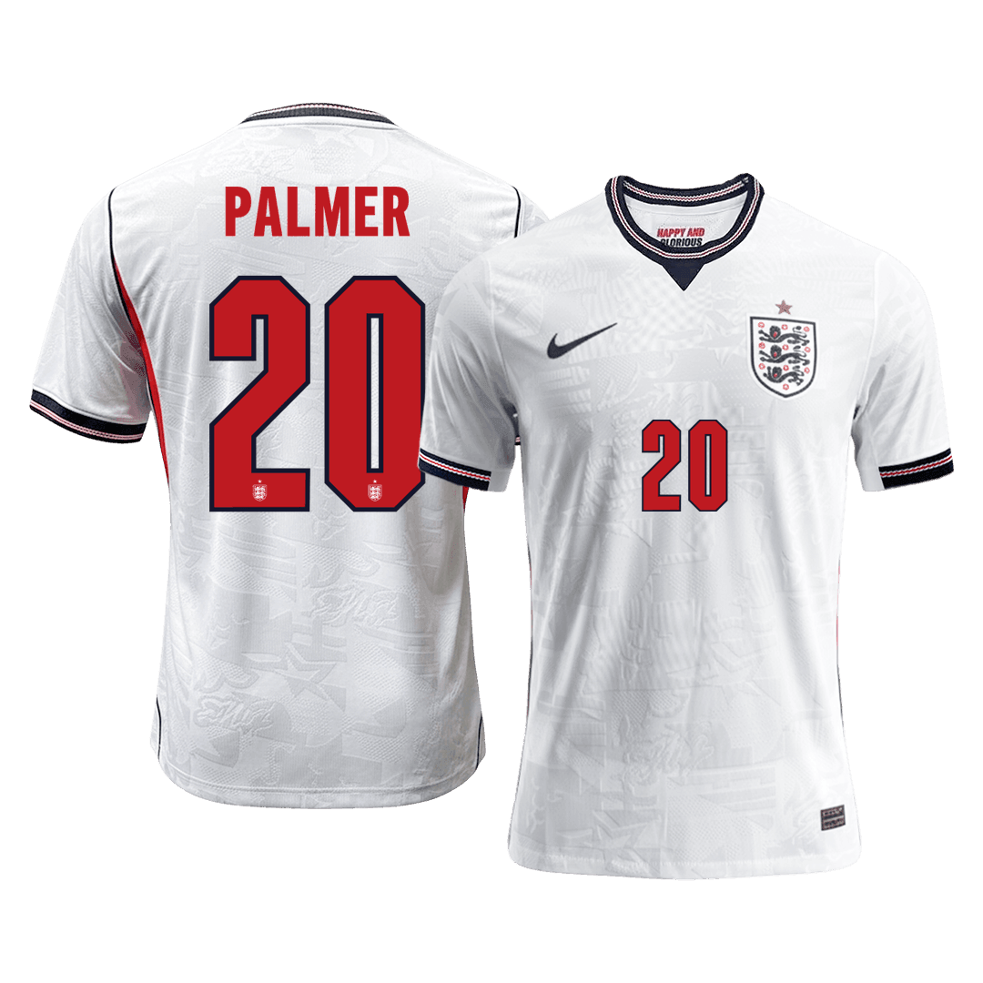 PALMER #20 England Mens Home Soccer Jersey World Cup 2026 White - Player Version
