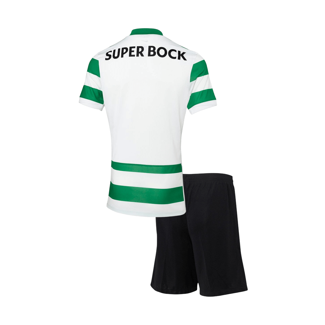 Sporting CP Kids Home Soccer Kit 2025/26 Green&White