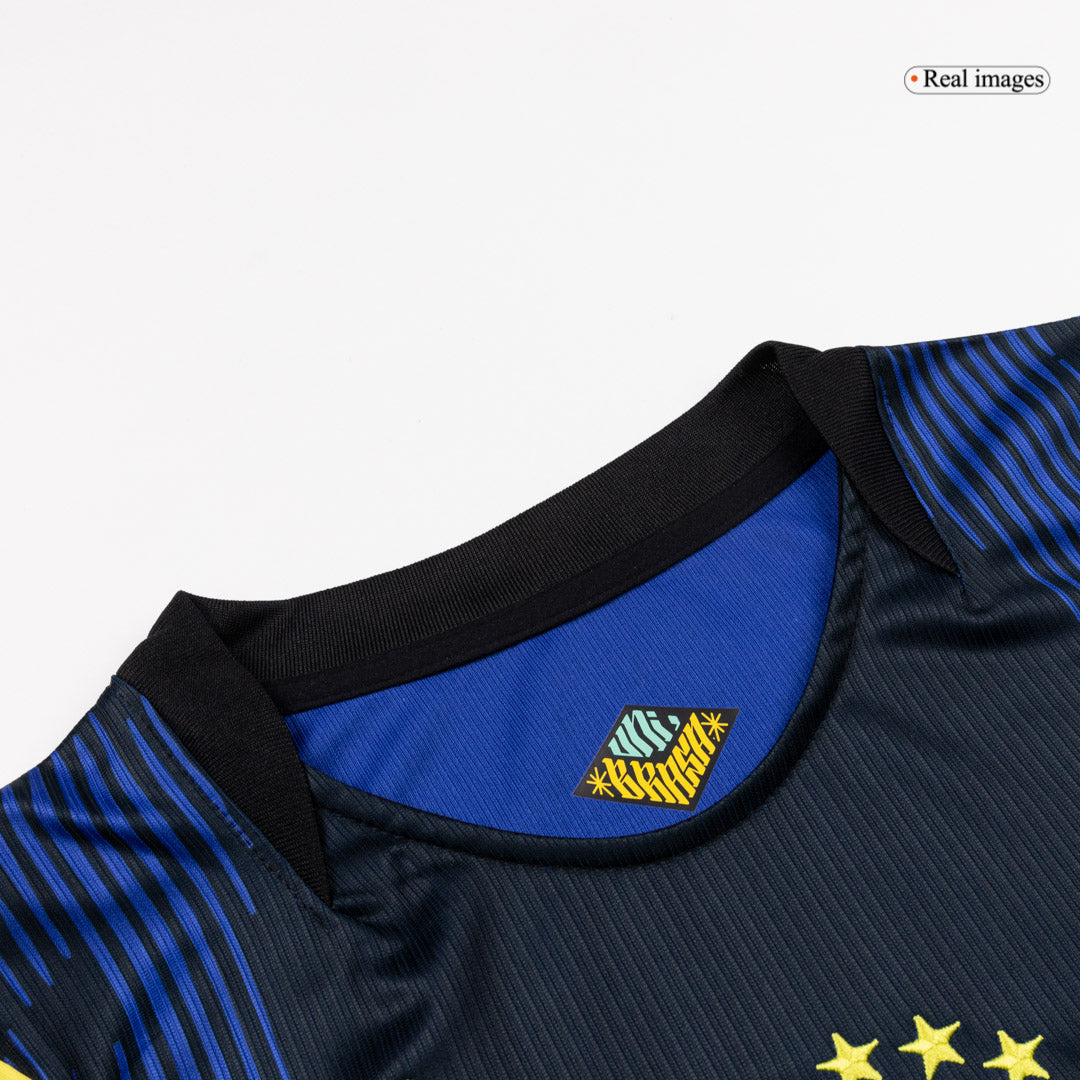 RAPHINHA #11 Brazil Mens Away Soccer Jersey World Cup 2026 Navy