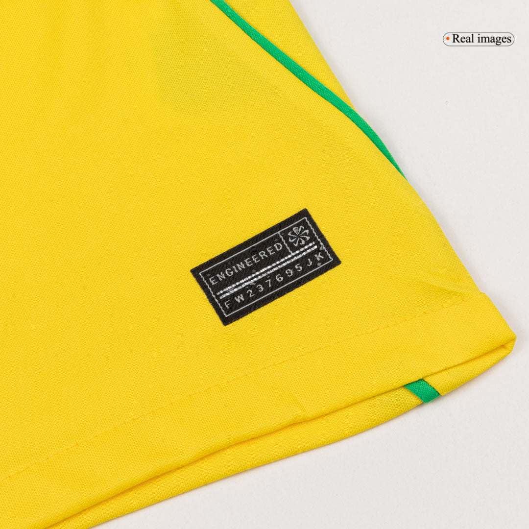 RAPHINHA #11 Brazil Mens Home Soccer Jersey World Cup 2026 Yellow [PREMIUM]