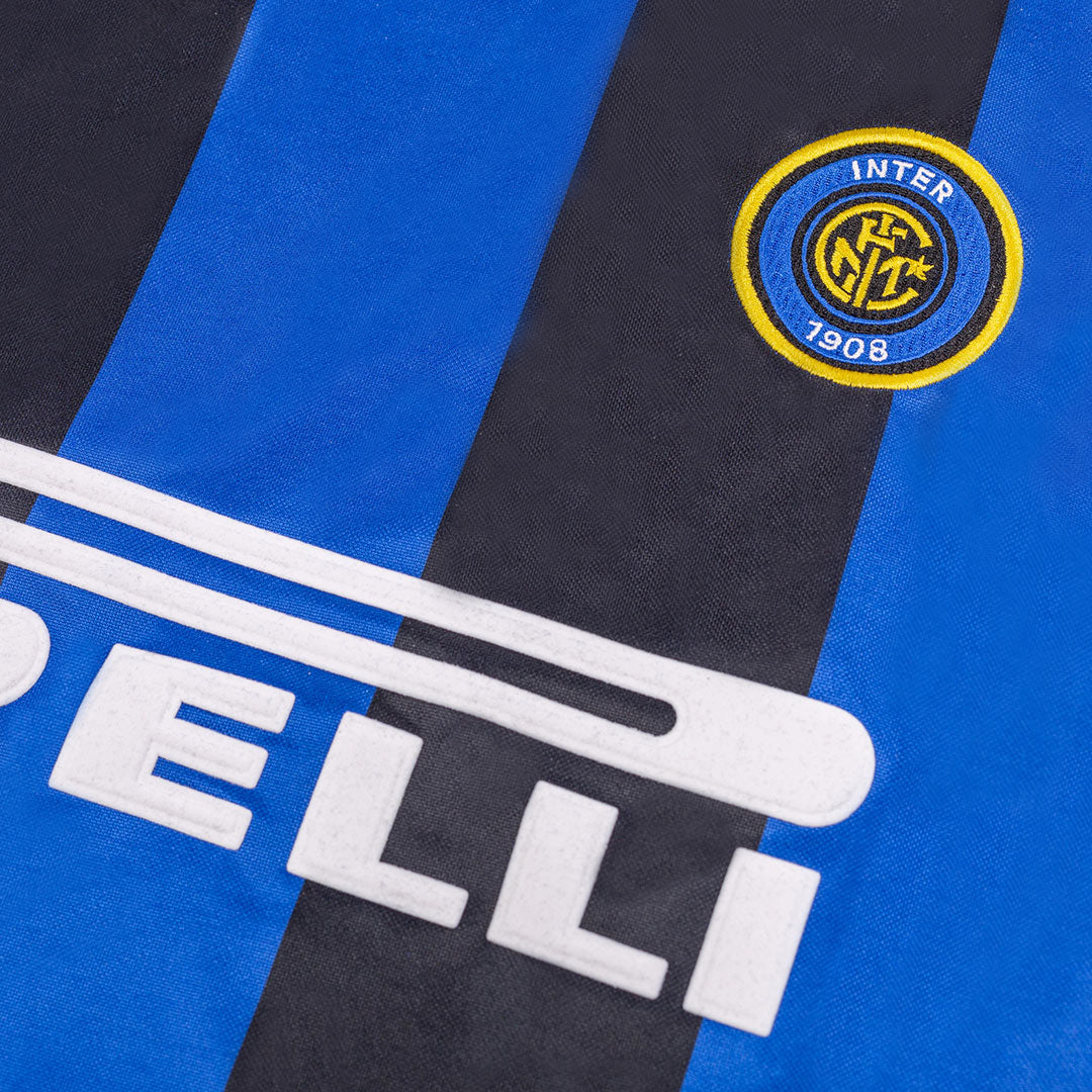 Retro Inter Milan Mens Home Soccer Jersey 1999/00 Blue&Black