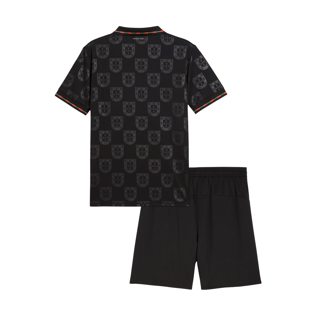 Portugal Kids Soccer Kit World Cup 2026 Black
