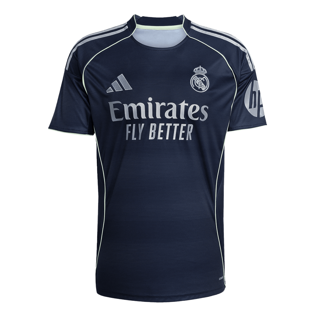 TCHOUAMENI #14 Real Madrid Mens Away Soccer Jersey 2025/26 Navy [PREMIUM]
