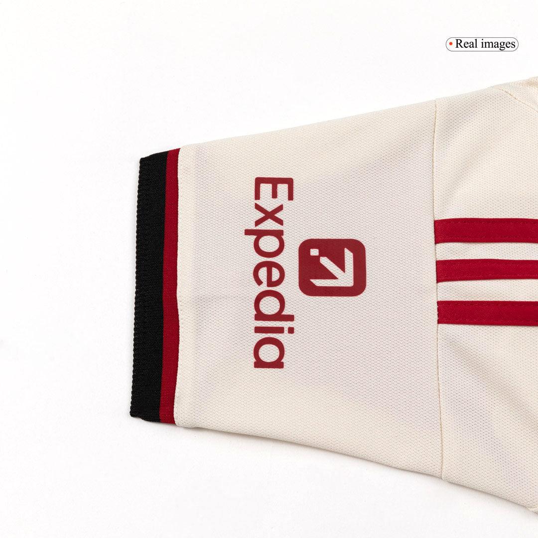 Liverpool Kids Away Soccer Kit 2025/26 White