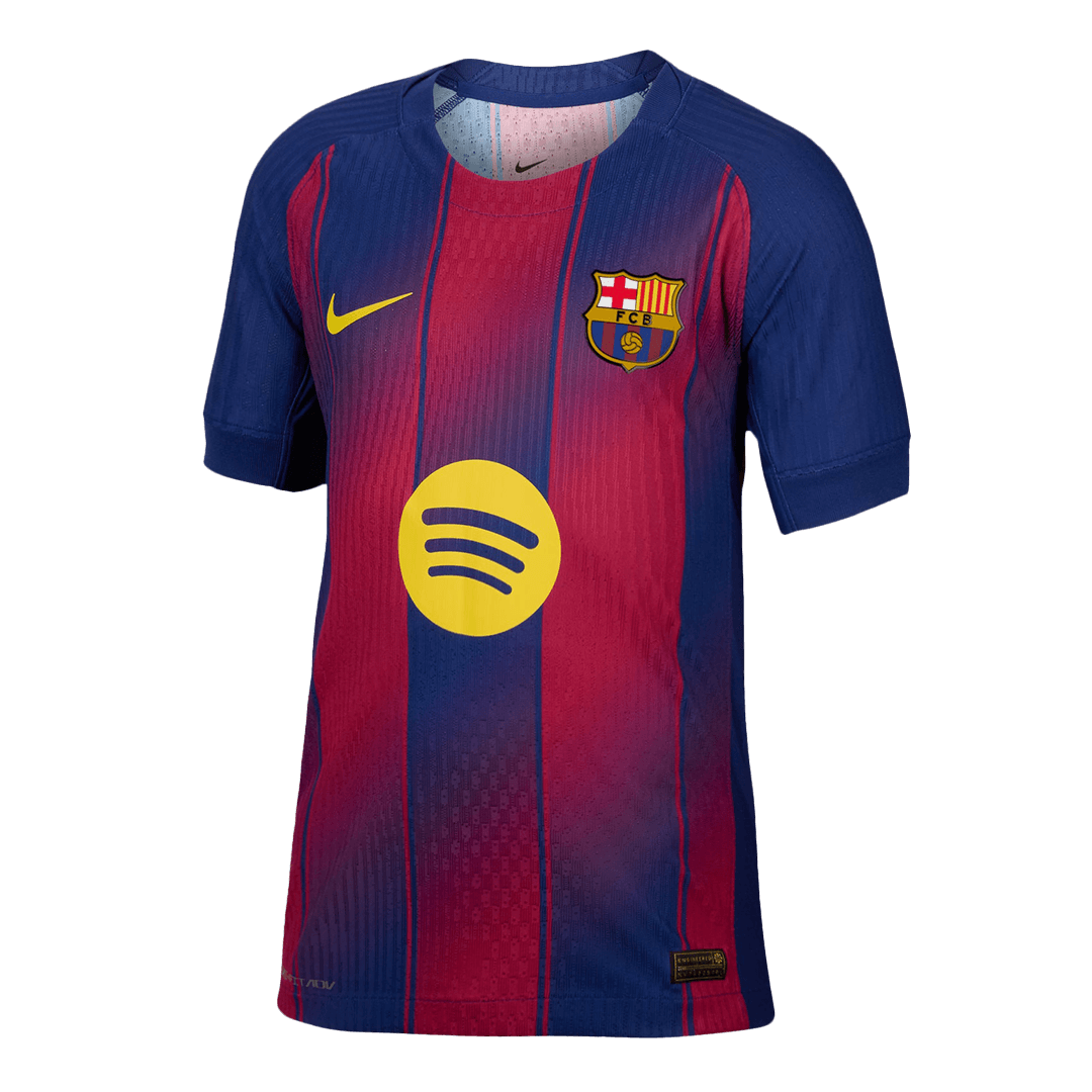 CUBARSÍ #2 Barcelona Mens Home Soccer Jersey 2025/26 Red&Blue - Player Version