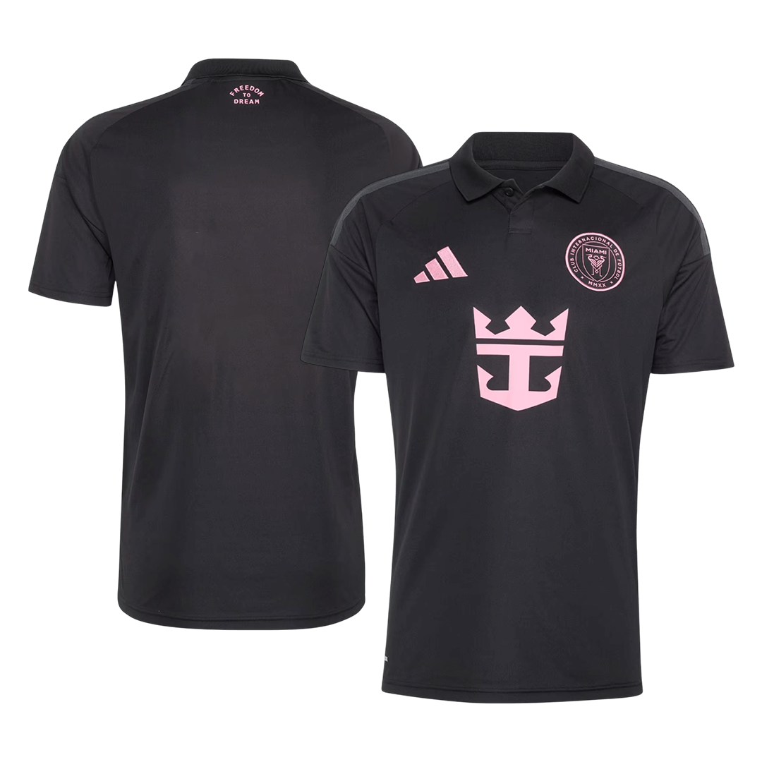 Inter Miami CF Mens Away Soccer Jersey 2026 Black