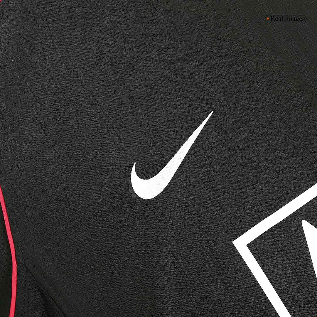 Retro RONALDO #7 Manchester United Mens Away Long Sleeve Soccer Jersey 2007/08 Black