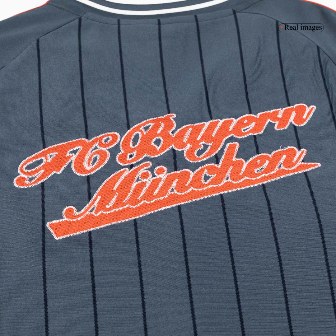 Bayern Munich Mens Soccer Jersey 2025/26 Gray