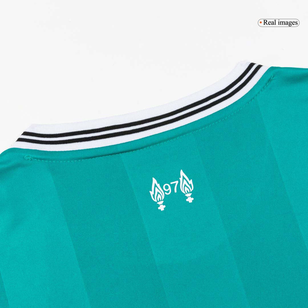 ISAK #9 Liverpool Mens Third Away Soccer Jersey 2025/26 Green
