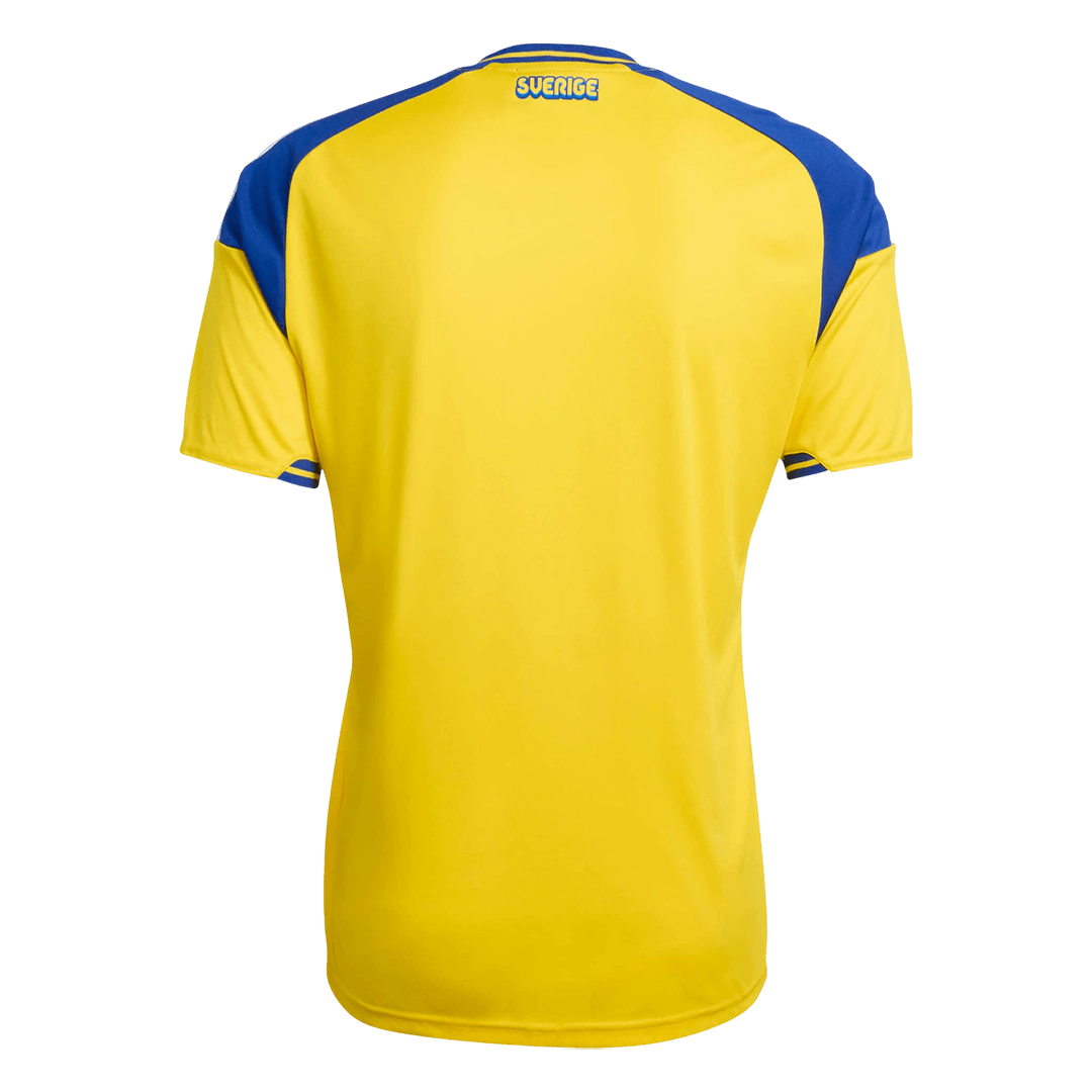 Sweden Mens Home Soccer Jersey World Cup 2026 Yellow