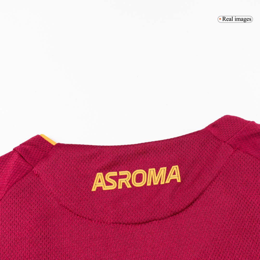 Roma Mens Home Soccer Jersey 2025/26 Red - Player Version