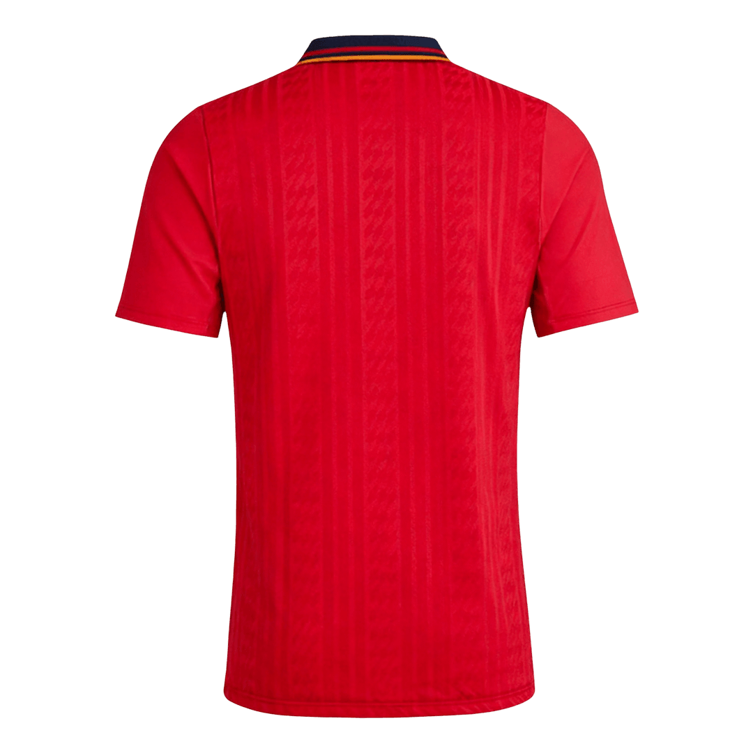 Retro Spain Mens Home Soccer Jersey 1994 Red