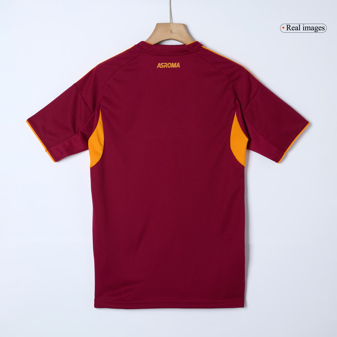 Roma Mens Home Soccer Jersey 2025/26 Red