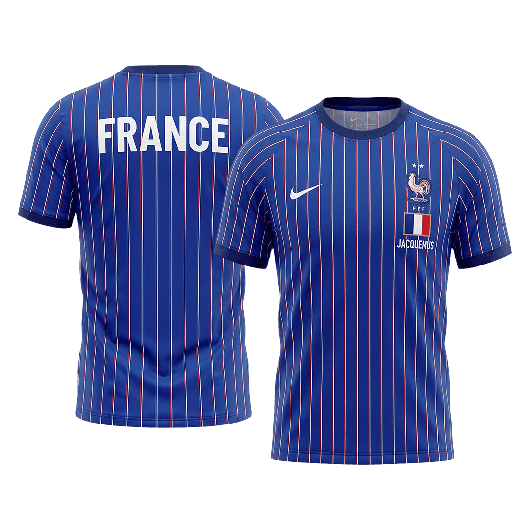 France Mens Pre-Match Soccer Jersey World Cup 2026 Blue