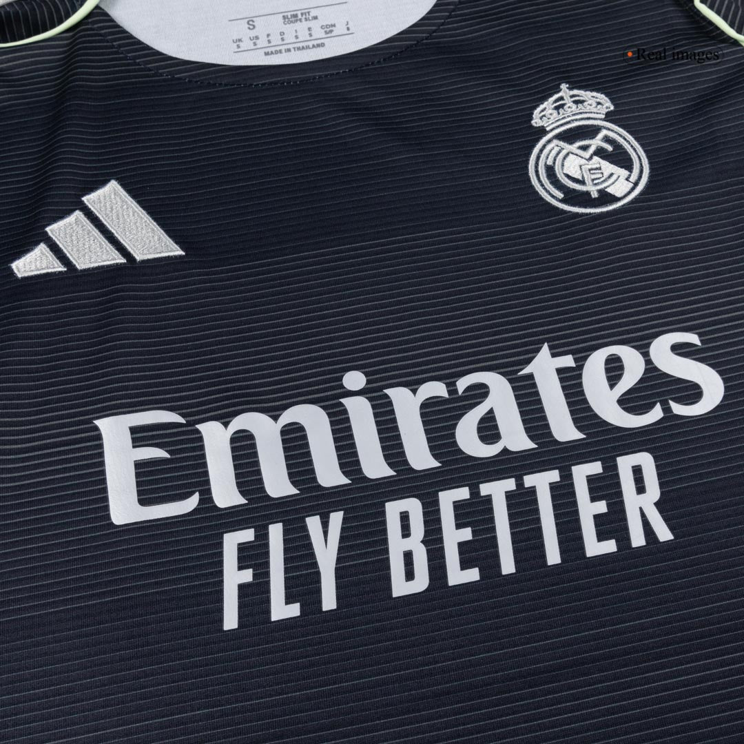 Real Madrid Womens Away Soccer Jersey 2025/26 Navy