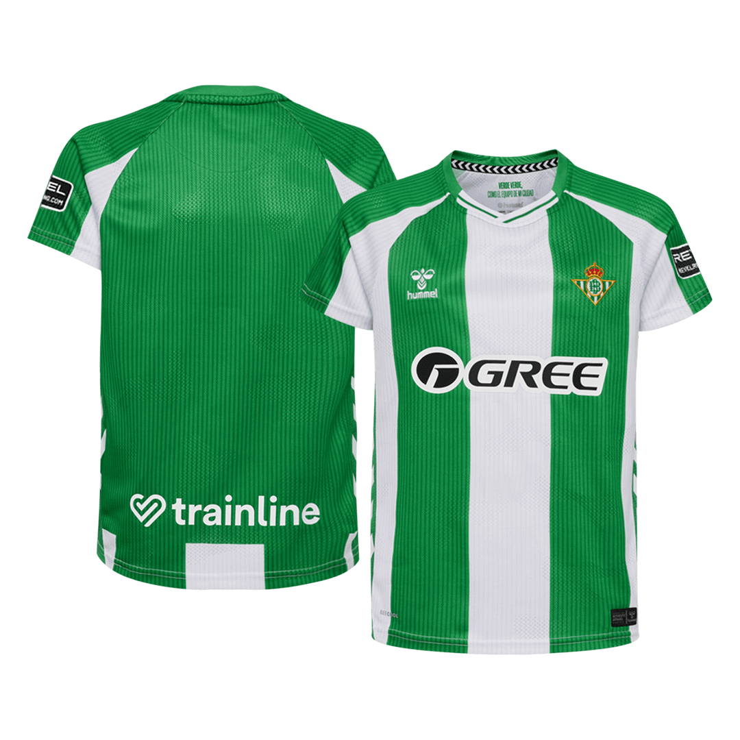 Real Betis Mens Home Soccer Jersey 2025/26 Green&White