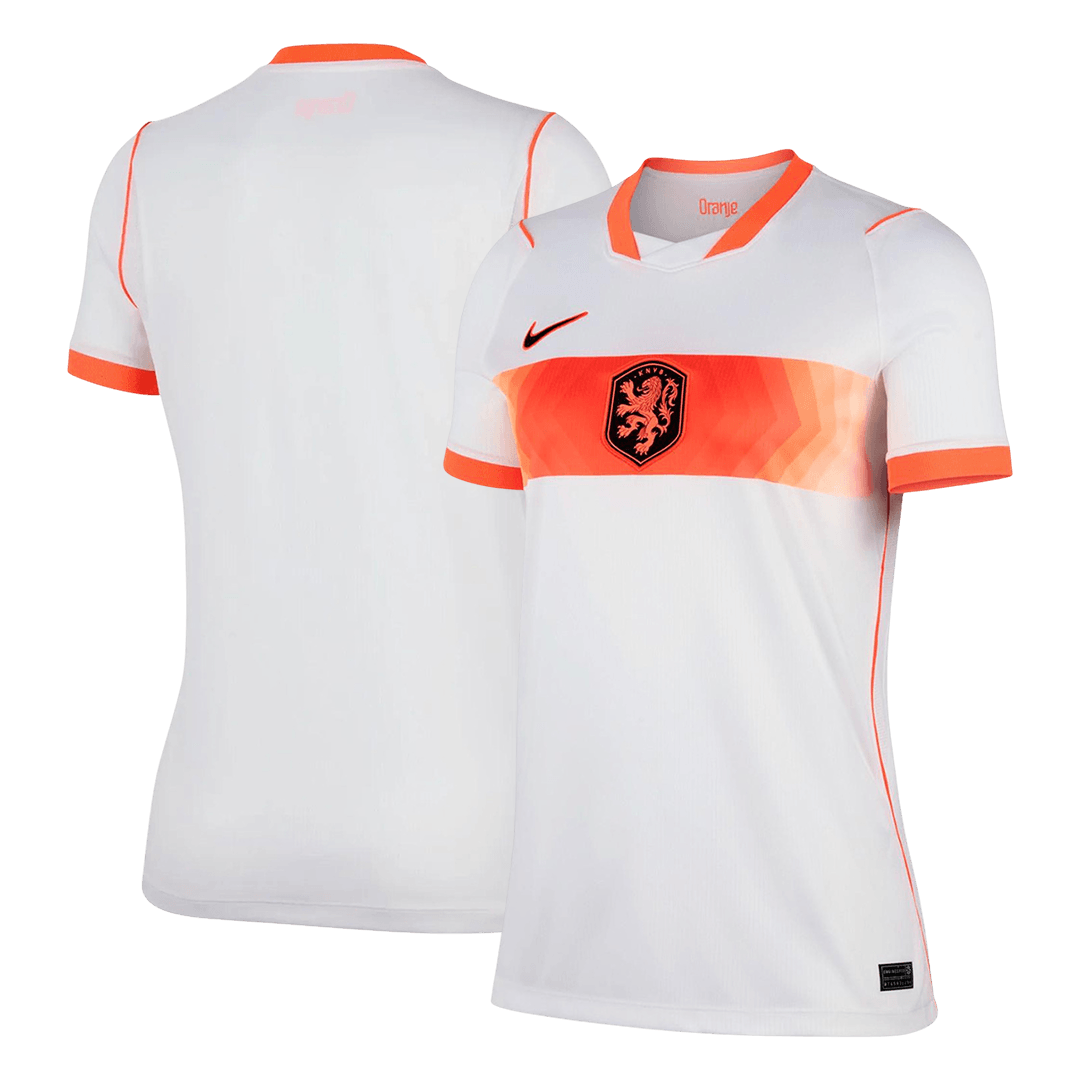 Netherlands Womens Away Soccer Jersey World Cup 2026 White