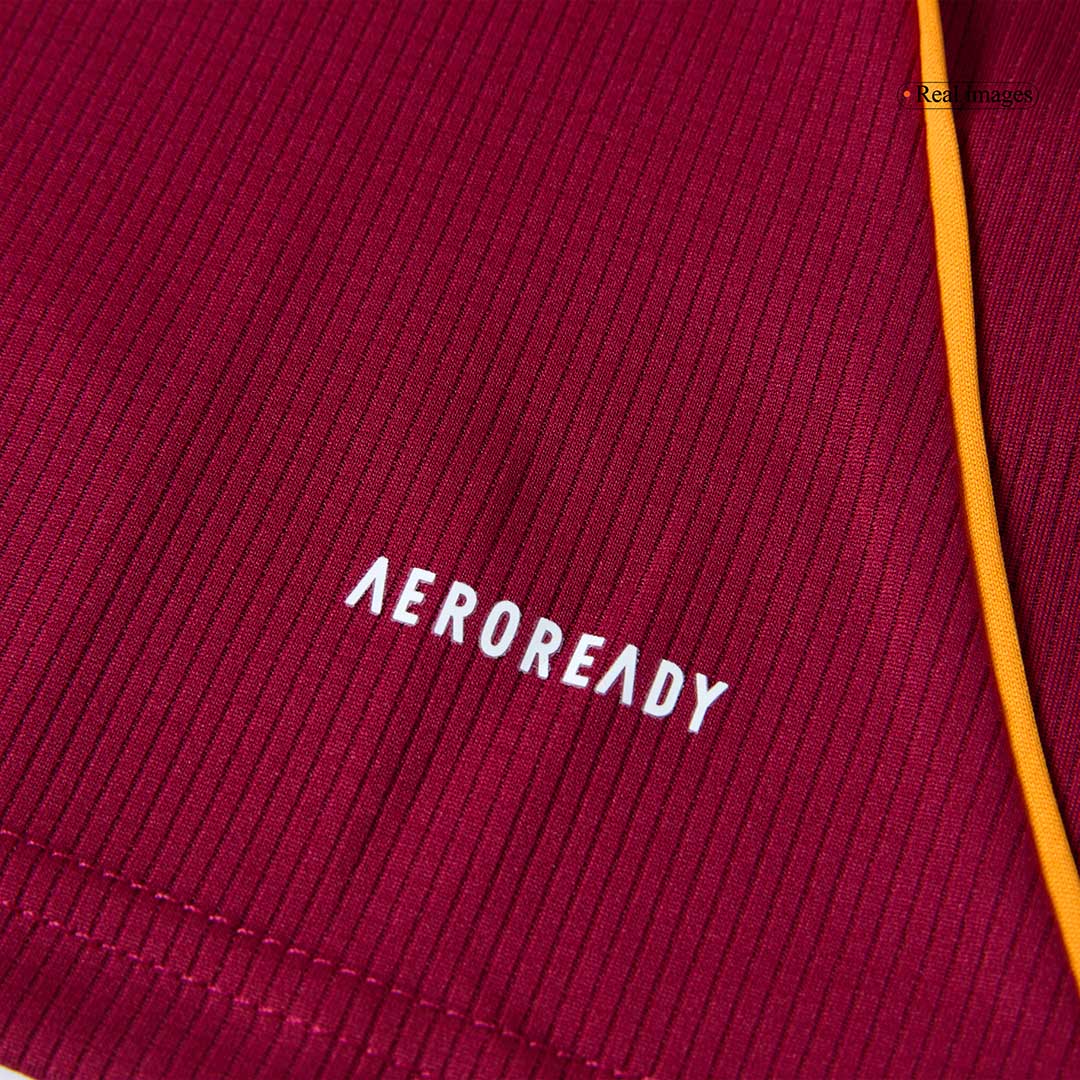Roma Mens Home Soccer Jersey 2025/26 Red