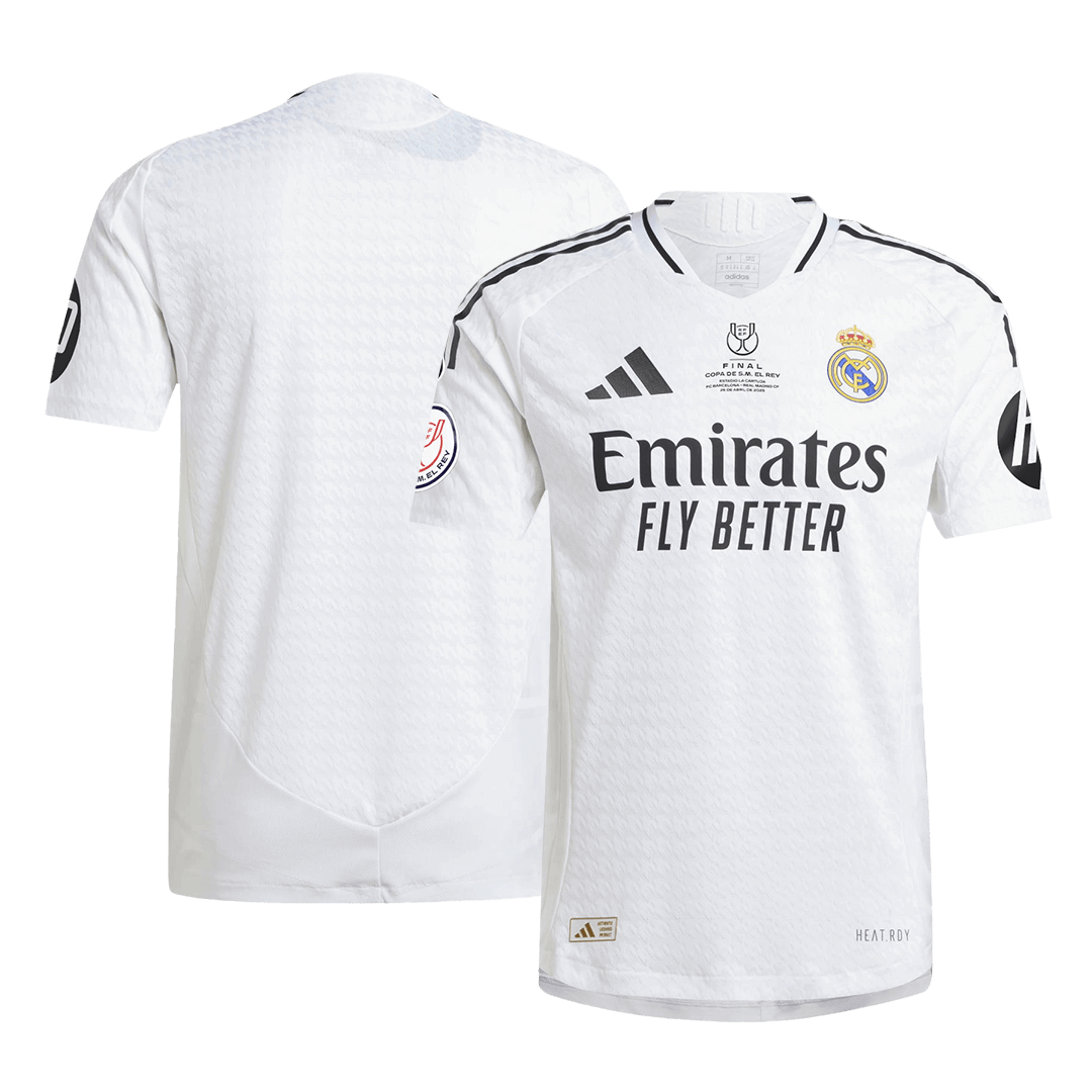 Real Madrid Mens Home Soccer Jersey 2024/25 White - Player Version