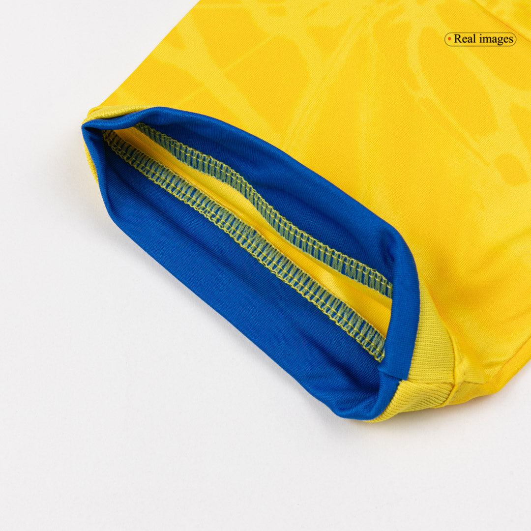 Colombia Kids Home Soccer Kit World Cup 2026 Yellow