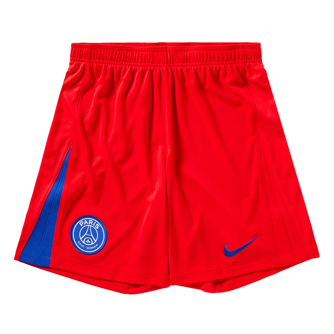 PSG Mens Third Away Soccer Full Set 2025/26 Red