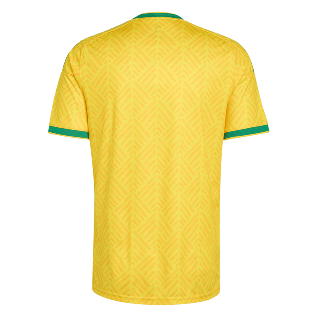 South Africa Mens Home Soccer Jersey World Cup 2026 Yellow