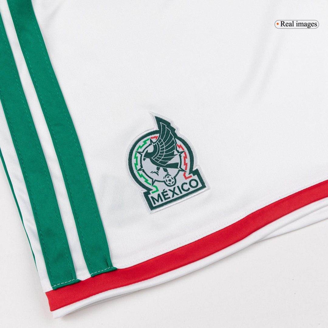 Mexico Mens Home Soccer Shorts World Cup 2026 White [PREMIUM]