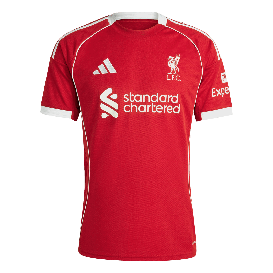 ISAK #9 Liverpool Mens Home Soccer Jersey 2025/26 Red