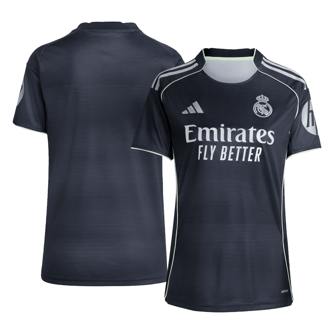 Real Madrid Womens Away Soccer Jersey 2025/26 Navy
