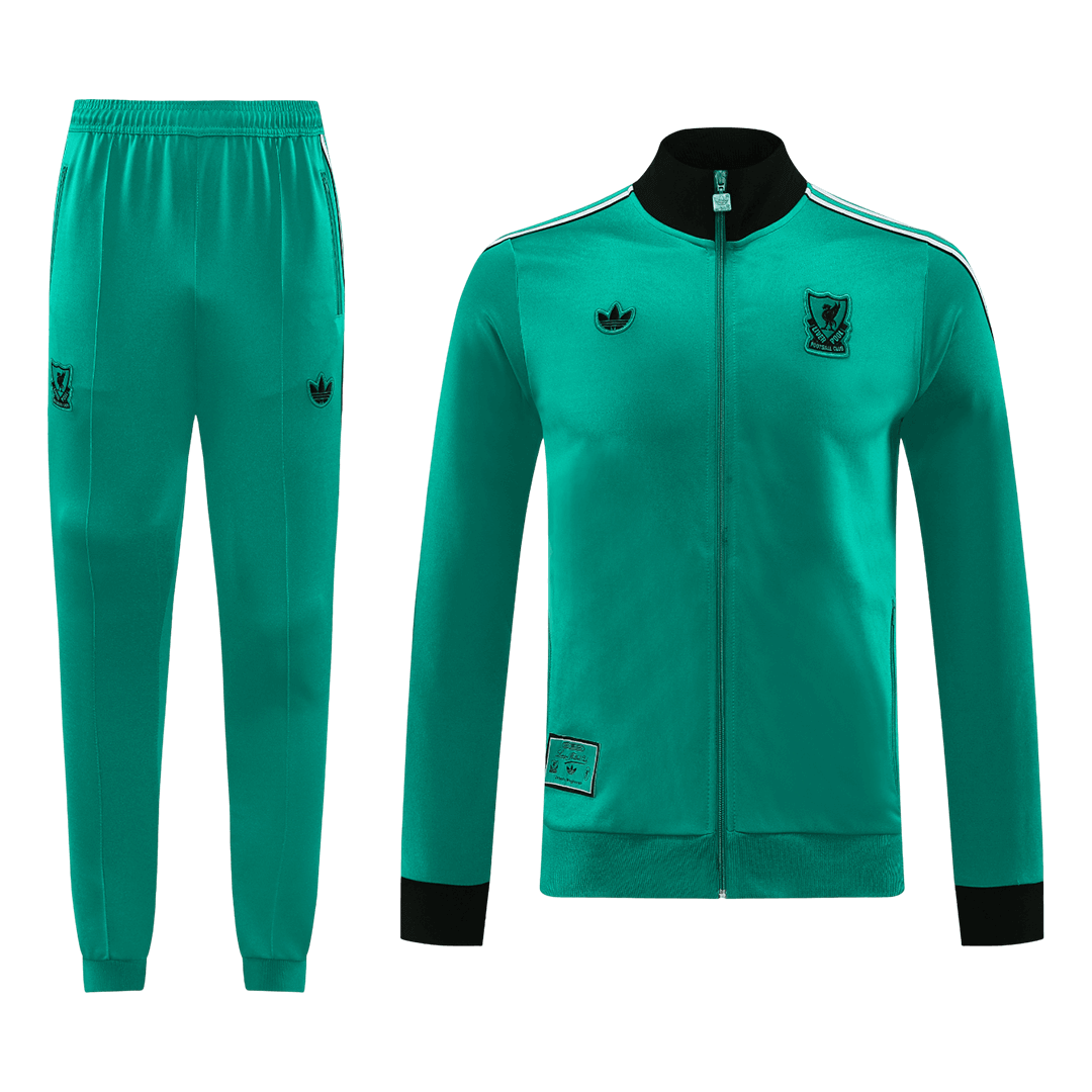 Liverpool Mens Training Tracksuit Kit 2025/26 Green