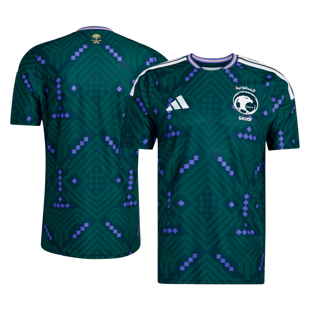 Saudi Arabia Mens Home Soccer Jersey World Cup 2026 Green
