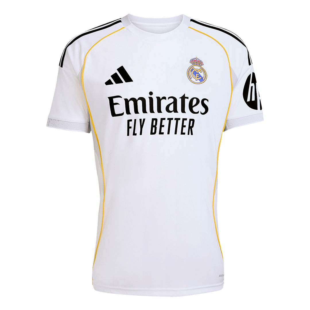 Real Madrid Mens Home Soccer Jersey 2025/26 White [PREMIUM]