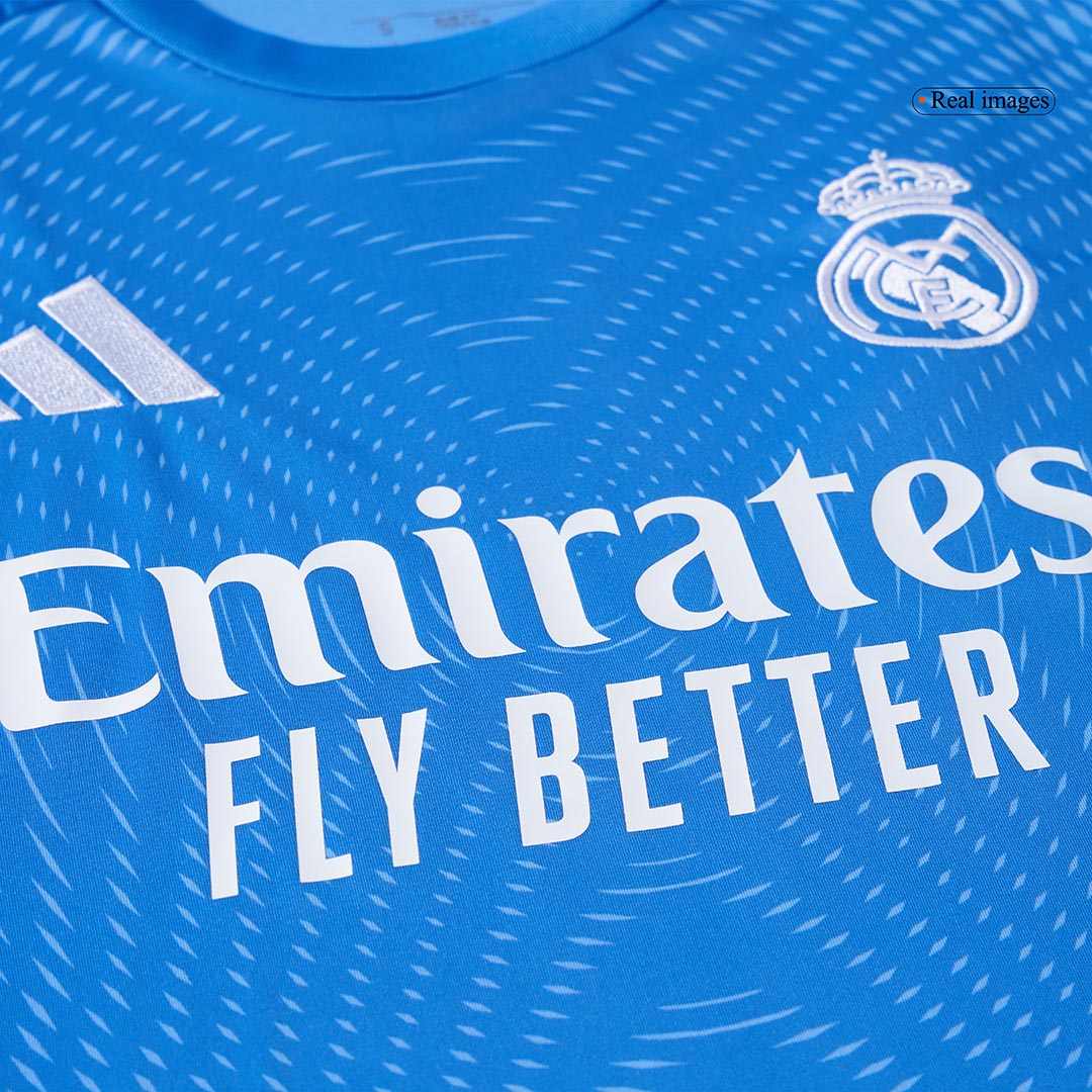 Real Madrid Mens Soccer Jersey 2025/26 Blue