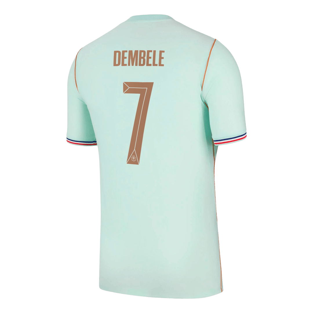 DEMBELE #7 France Mens Away Soccer Jersey World Cup 2026 Blue