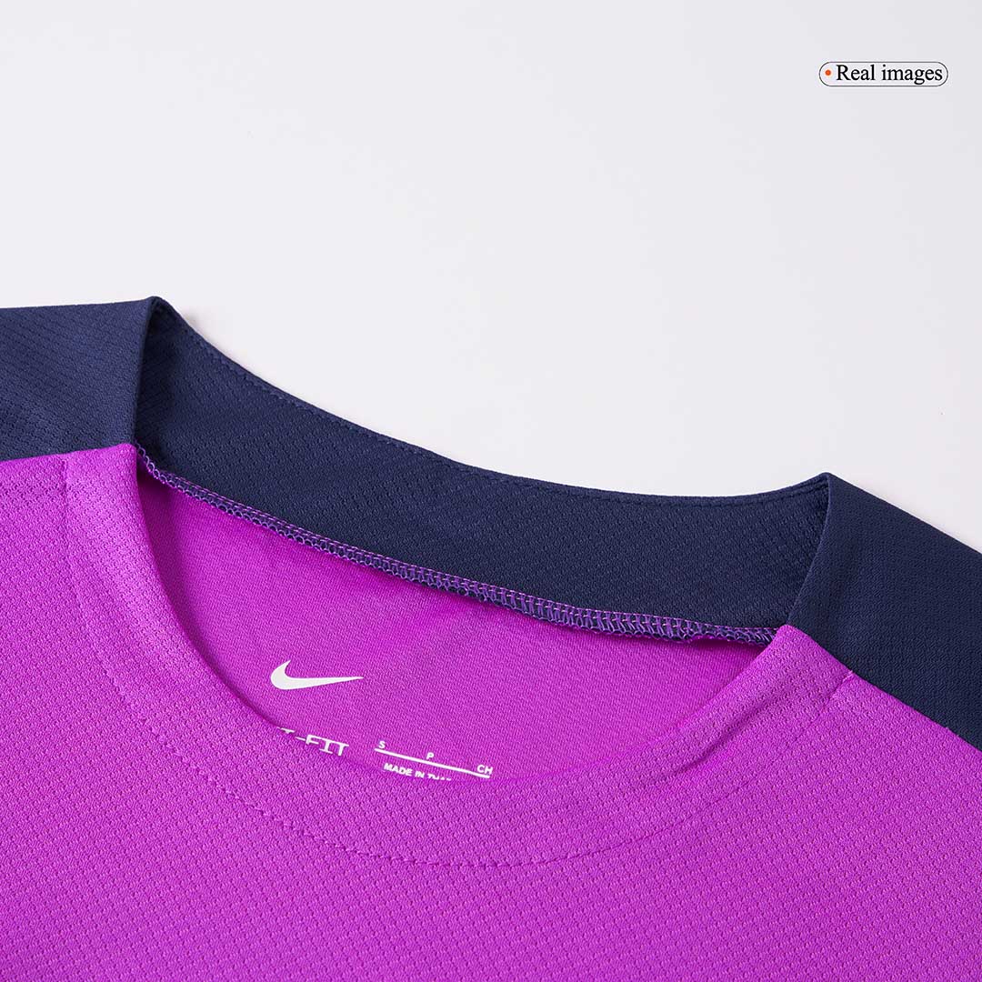 Barcelona Mens Pre-Match Soccer Jersey 2025/26 Purple