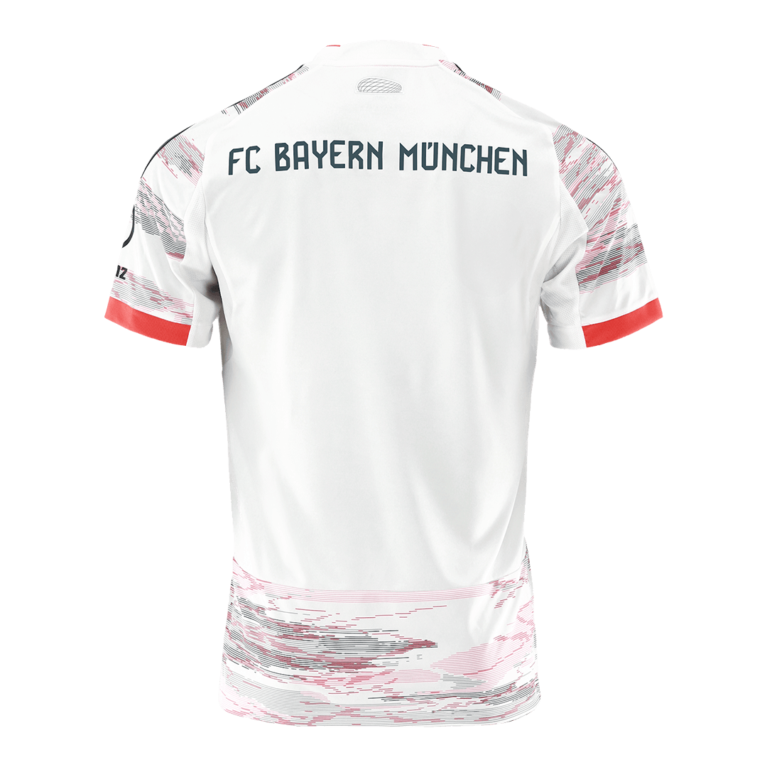 Bayern Munich Mens Away Soccer Jersey 2025/26 White