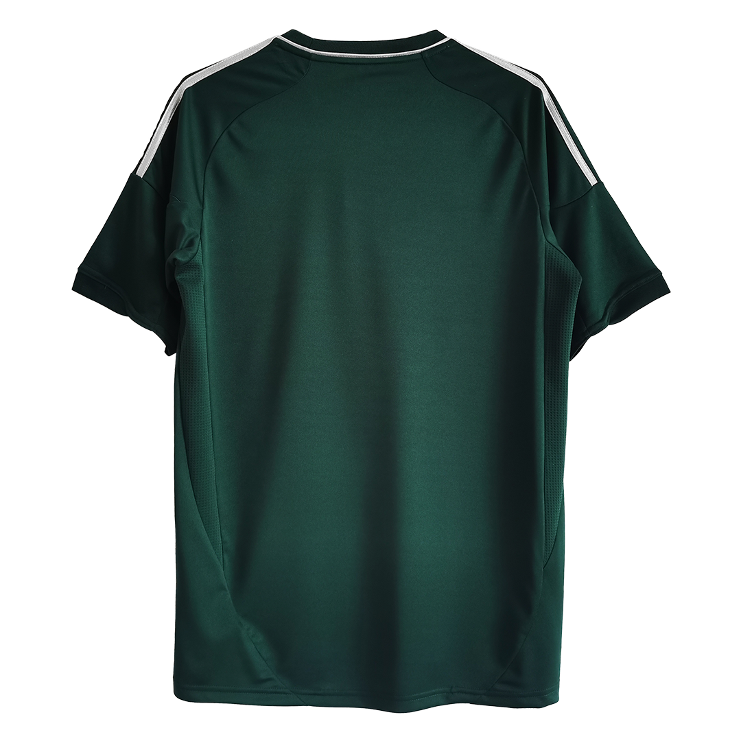 Retro Real Madrid Mens Third Away Soccer Jersey 2012/13 Green