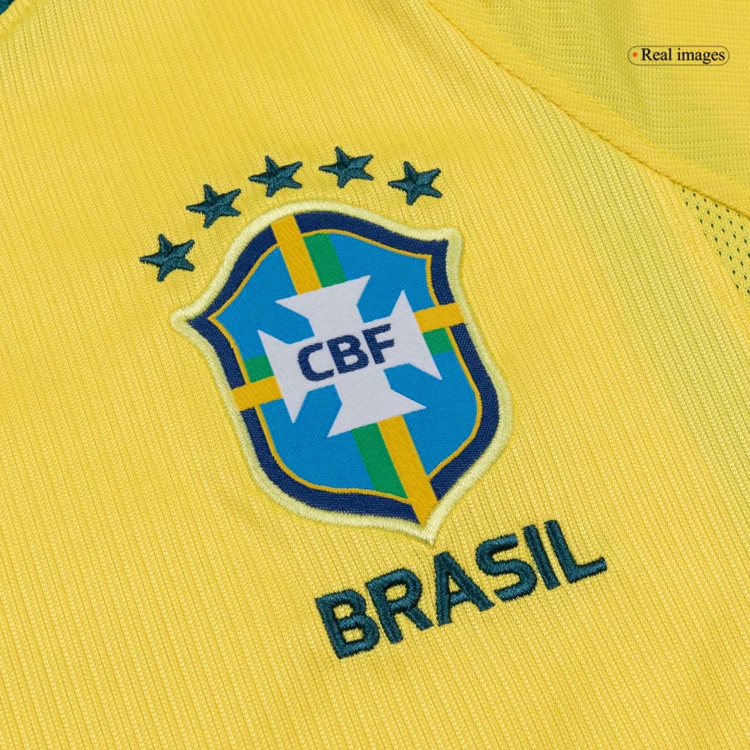 Brazil Womens Home Soccer Jersey World Cup 2026 Yellow