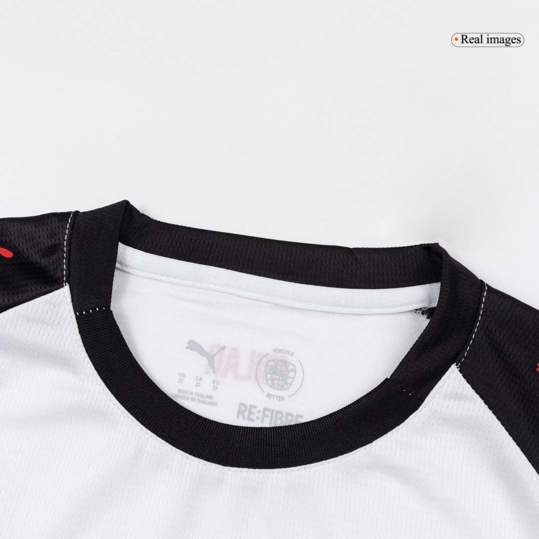 AC Milan Kids Away Soccer Kit 2025/26 White
