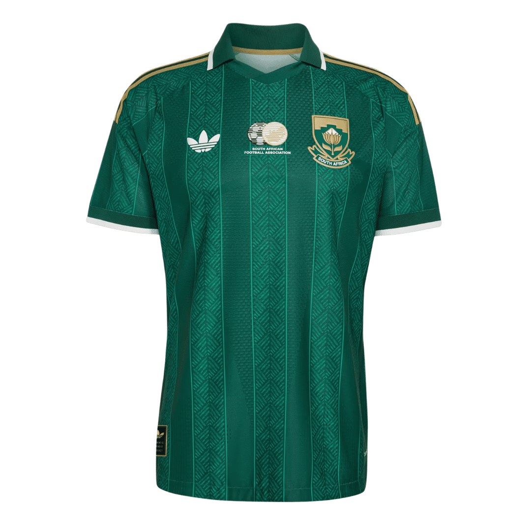 South Africa Mens Away Soccer Jersey World Cup 2026 Green - Player Version