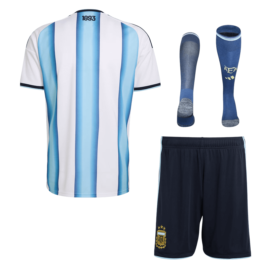 Argentina Mens Home Soccer Full Set World Cup 2026 Blue&White [PREMIUM]