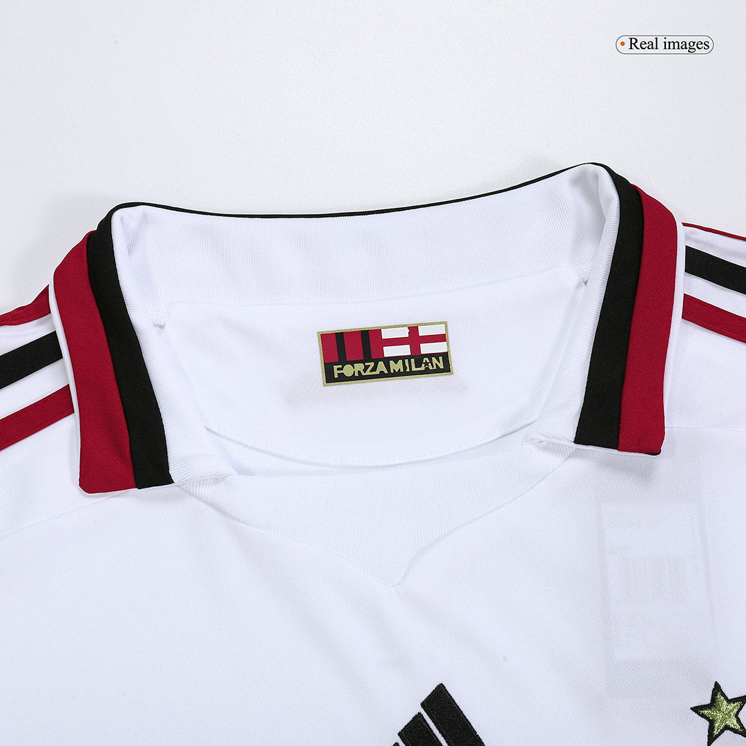 Retro AC Milan Mens Away Soccer Jersey 2009/10 White