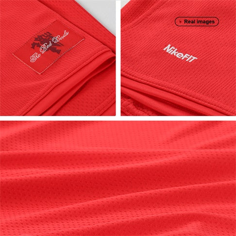 Retro Manchester United Mens Home Soccer Jersey 2007/08 Red