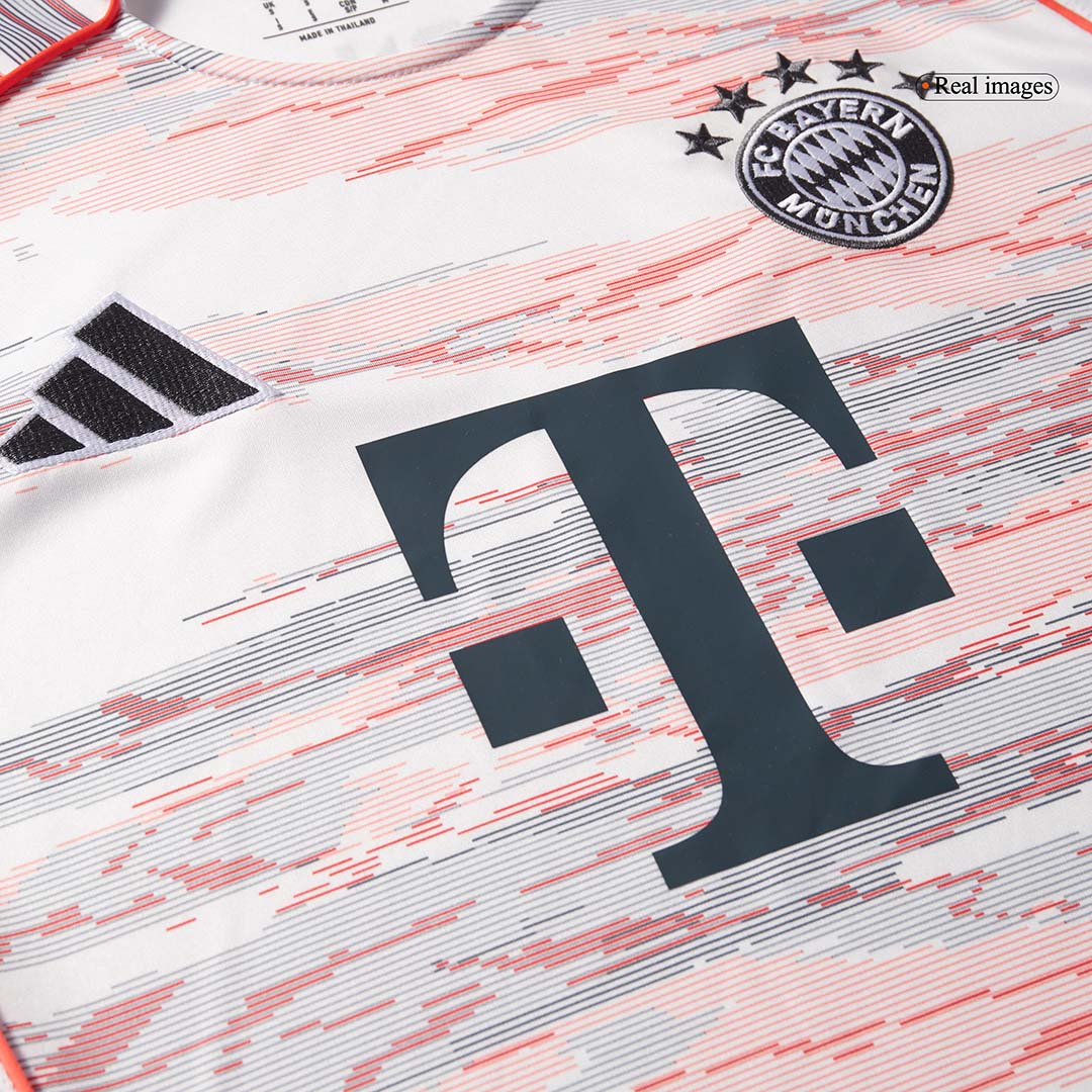 Bayern Munich Mens Away Soccer Jersey 2025/26 White