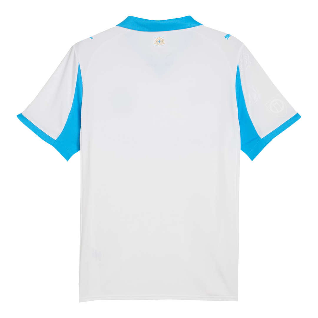 Marseille Mens Home Soccer Jersey 2025/26 White