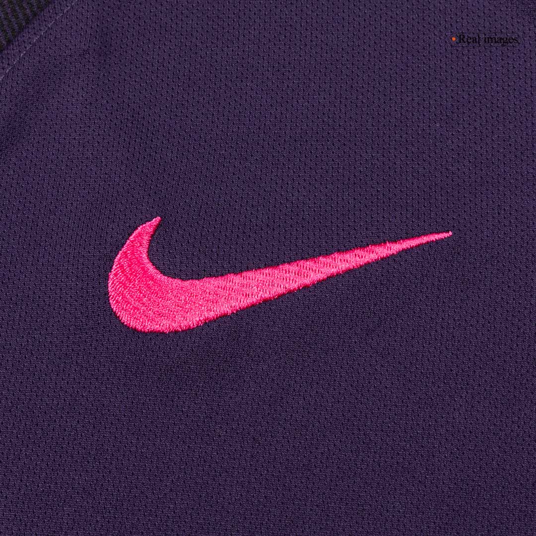 Retro Barcelona Mens Away Soccer Jersey 2016/17 Purple