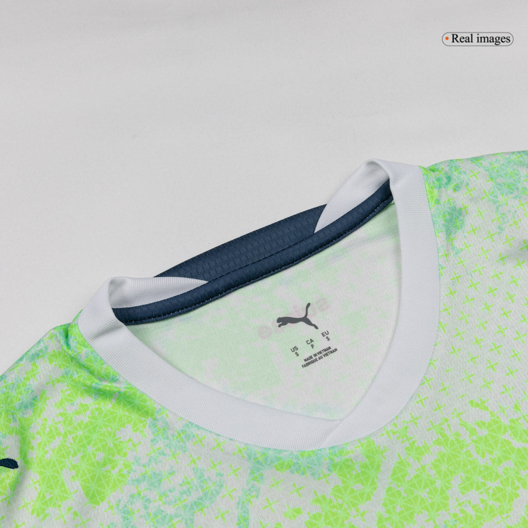 Switzerland Mens Away Soccer Jersey World Cup 2026 Green