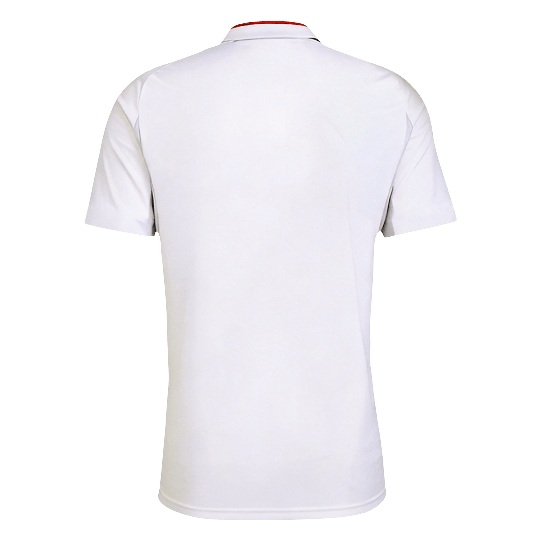 Retro England Mens Home Soccer Jersey 2012 White