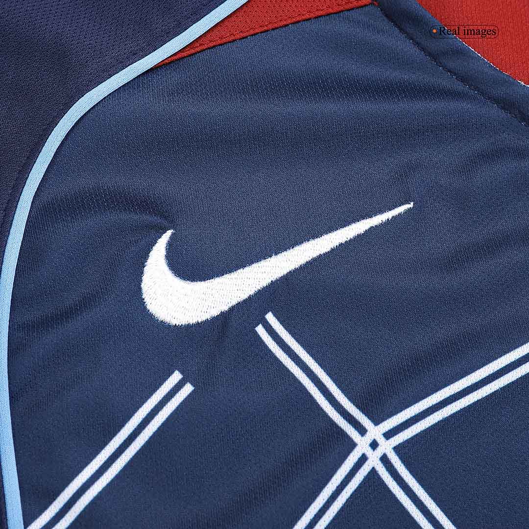 Retro Atletico Madrid Mens Away Soccer Jersey 2004/05 Navy