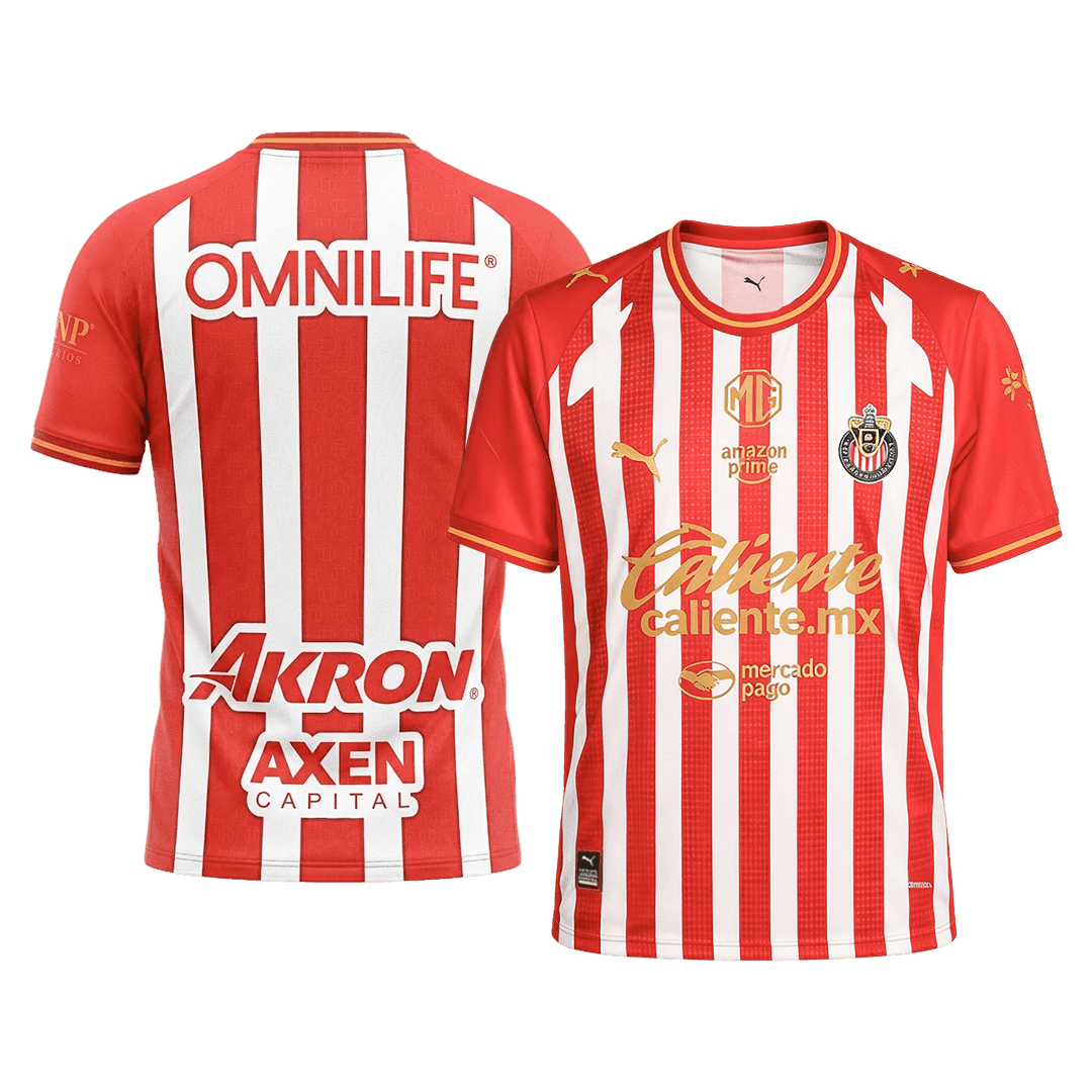 Chivas Mens Home Soccer Jersey 2026/27 Red&White